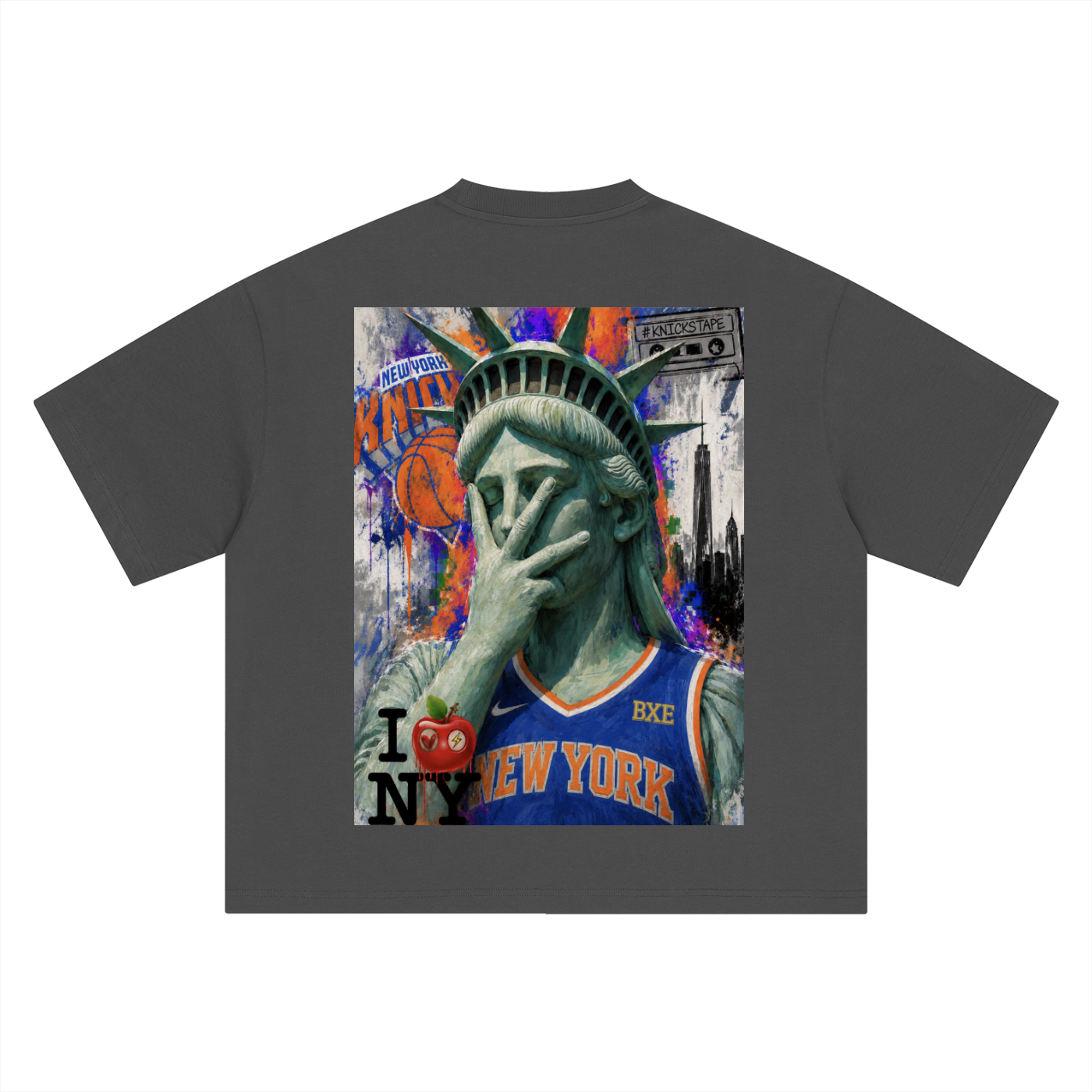 Lady LIBERTY Boxy Oversized T-Shirt