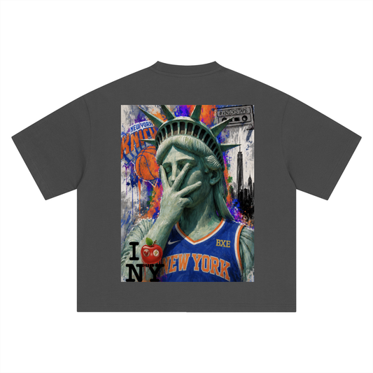 Lady LIBERTY Boxy Oversized T-Shirt
